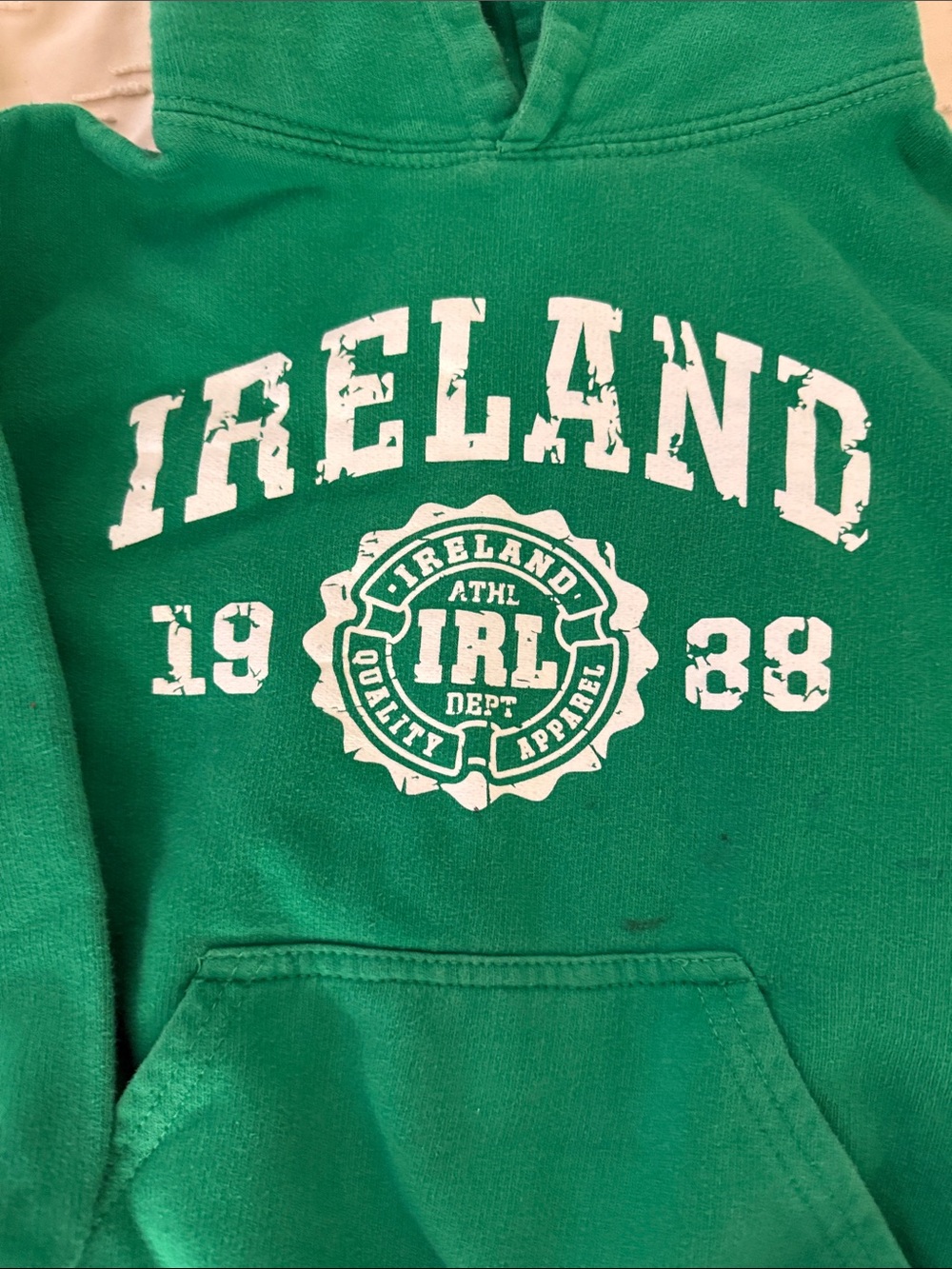 Ireland Green Kids Hoodie Sweatshirt - Picture 2 of 5